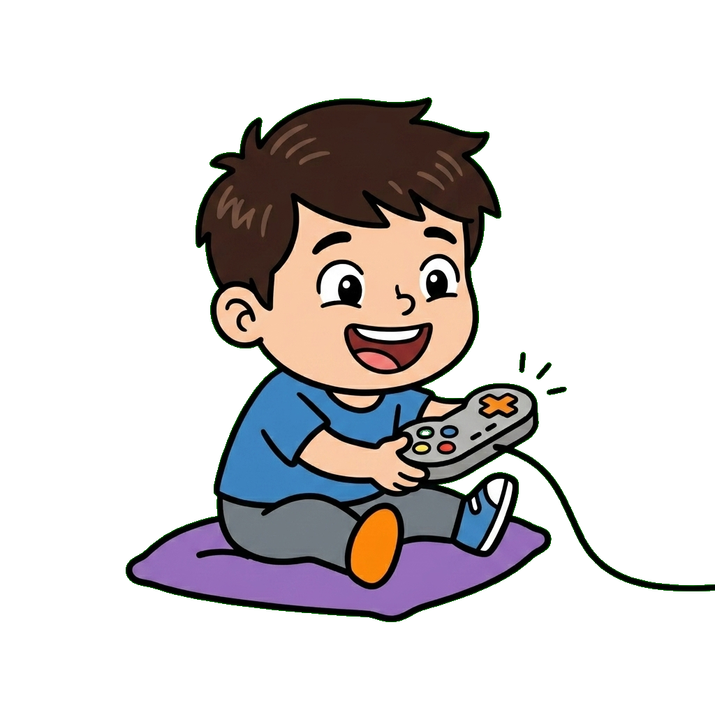 Anak SD Bermain Game