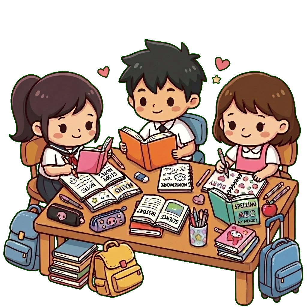 Anak SD Belajar Bersama